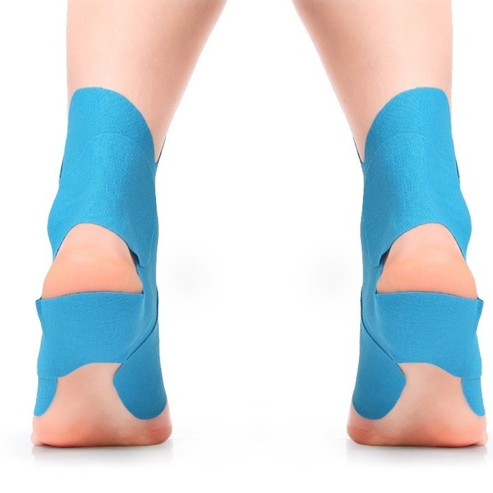 Sports Taping Precut - 5 Stück Vorgeschnittenes Kinesiologie-Tape, Atmungsaktiv, Wasserdicht,