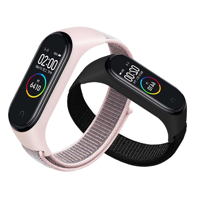 Health Wellness Bracelet - Nylon-Armband für Mi Band 8 9