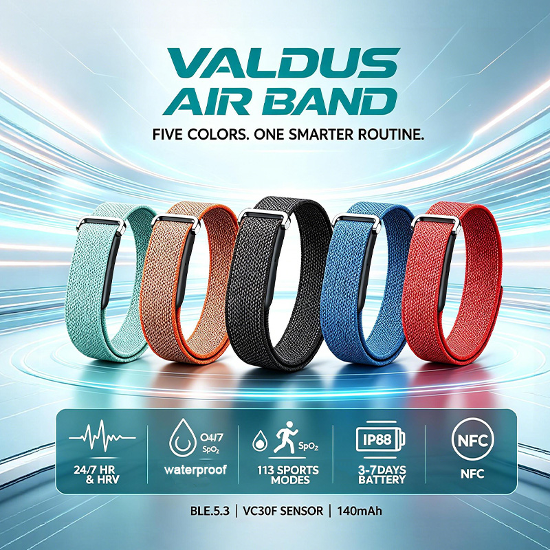 VALDUS Air Band Smart-Armband  – Health Wellness Bracelet Bewertung und Preis