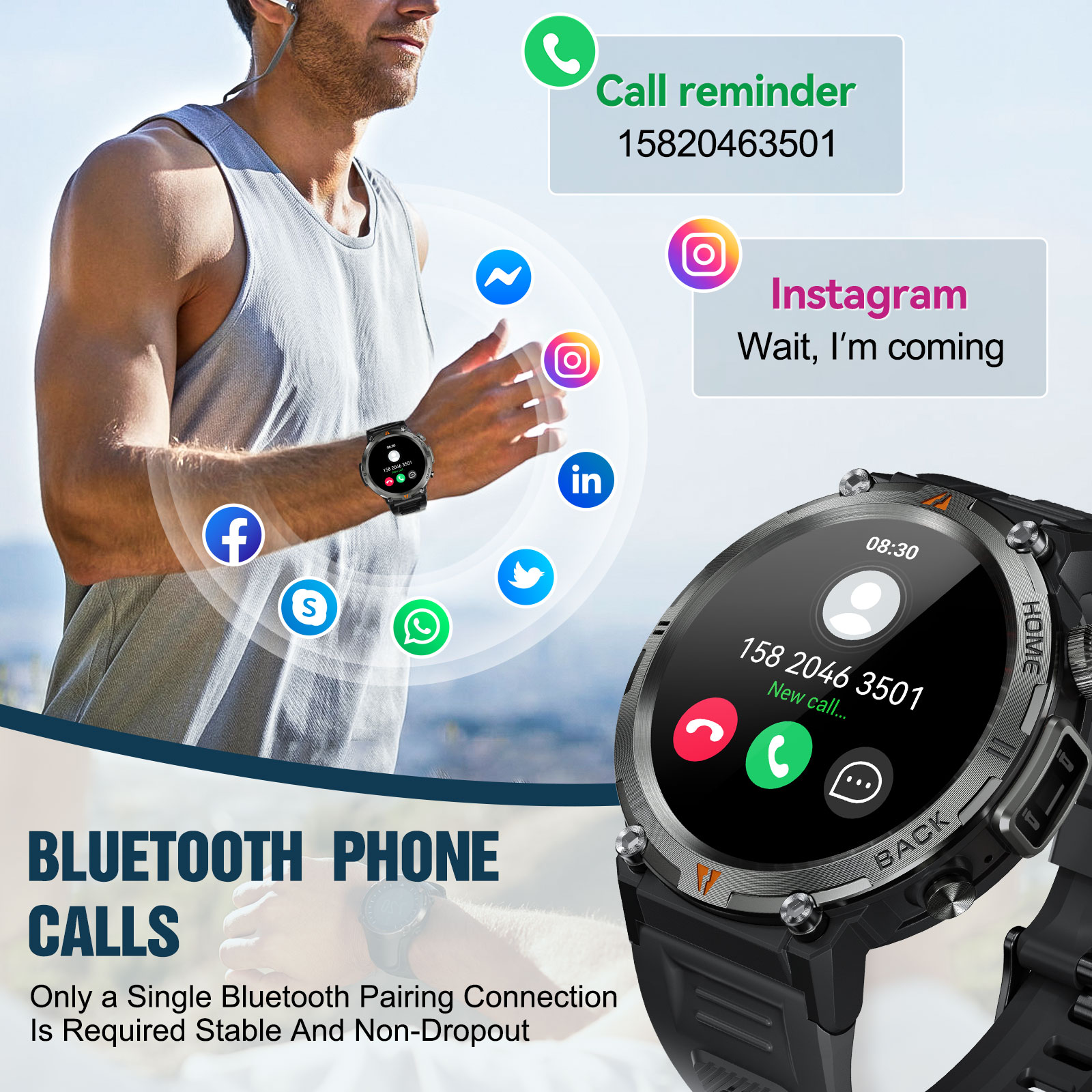 EIGIIS KE3 Bluetooth Anruf Sma – Health Wellness Bracelet Bewertung und Preis
