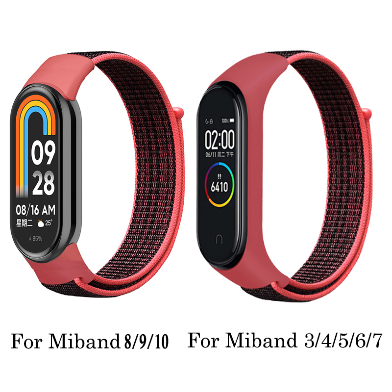 Nylon-Armband für Mi Band 8 9  – Health Wellness Bracelet Bewertung und Preis