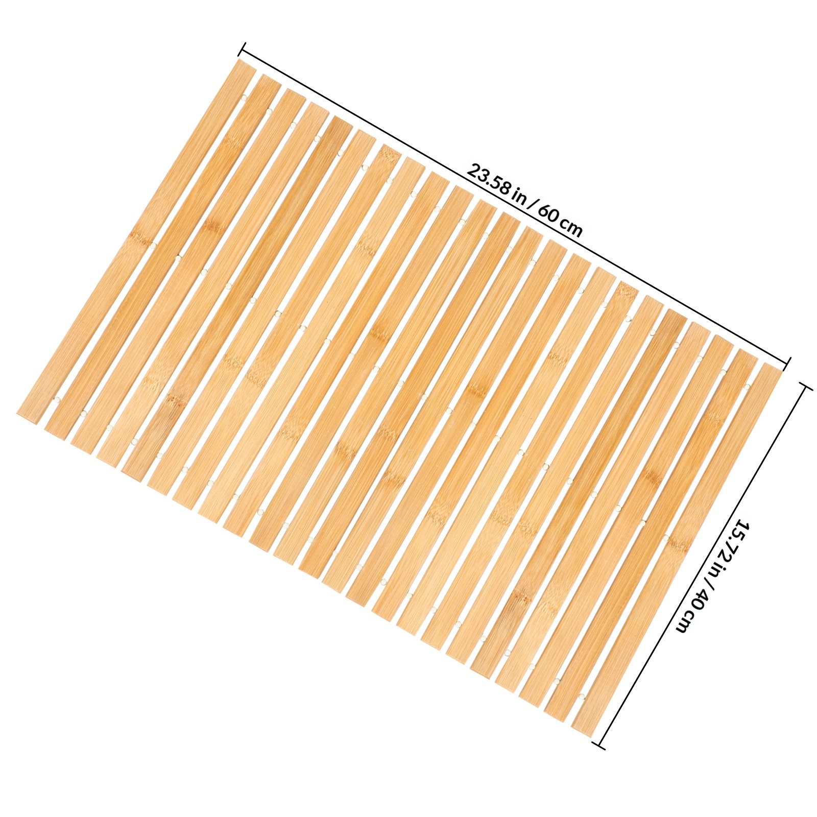 Bambus-Badematte, rutschfester – Bamboo Bath Mat Bewertung und Preis